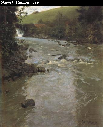 Frits Thaulow The Lysaker River in Summer (nn02)